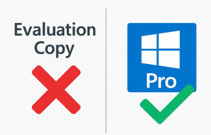 How to Fix “Windows Evaluation Copy” When Your Product Key Doesn’t Work