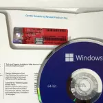 Microsoft Windows 11 Pro 64-Bit DVD + Retail Physical Key License