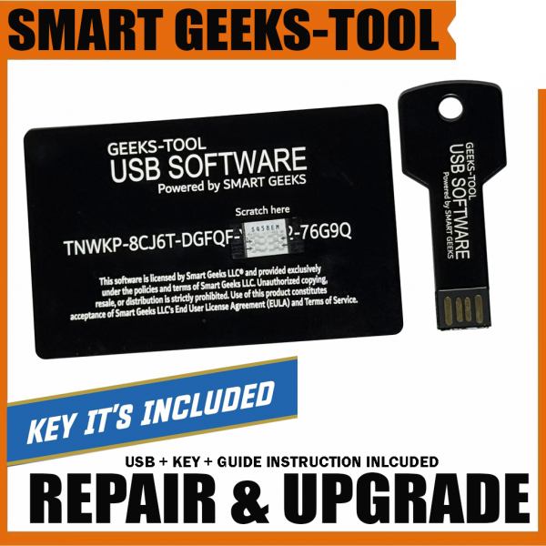 Smart Geeks LLC® USB Software Recovery & Upgrade Tool – Windows 11/10/Server | Repair, Update & License Installer