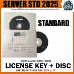 Microsoft Windows Server 2025 Standard 16 Core DVD Installation