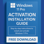 Guide Installation for Activate Windows 11 Pro